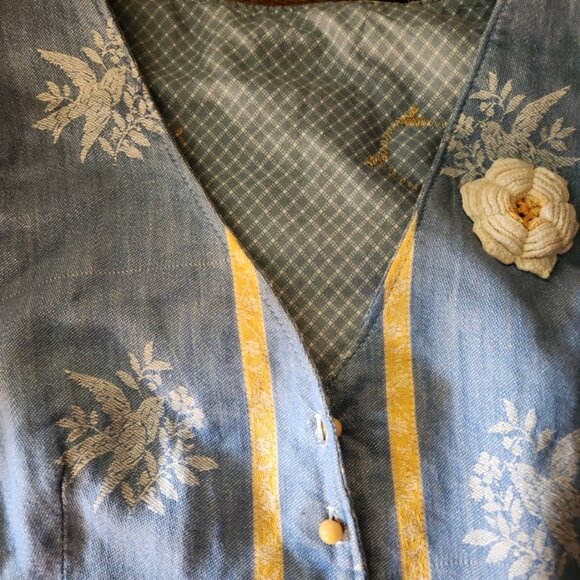 VEST AND HAT SET *HANDMADE* SIZE SMALL - Picture 5 of 8